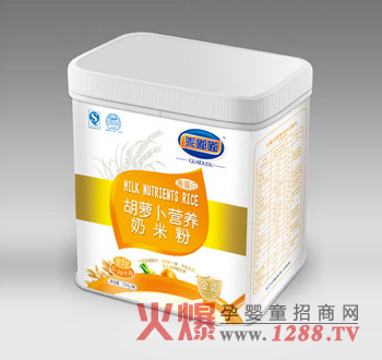 乖嘟嘟胡蘿卜營養(yǎng)奶米粉