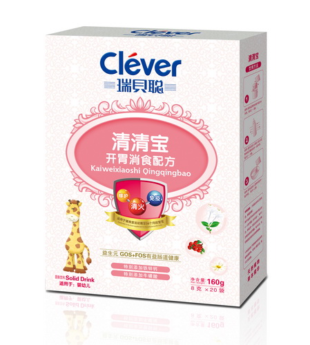 瑞貝聰開(kāi)胃消食清清寶盒裝