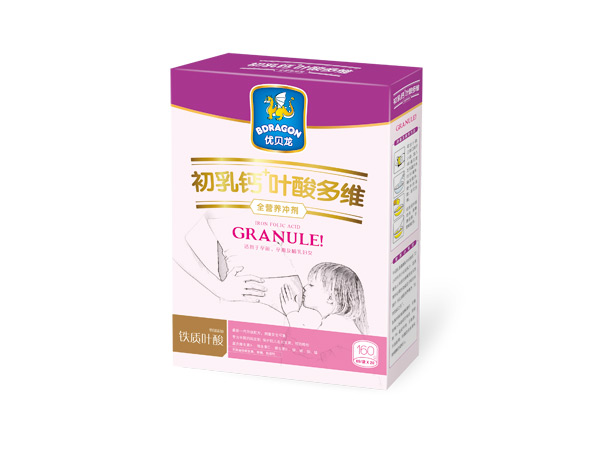 優(yōu)貝龍初乳鈣葉酸多維沖劑