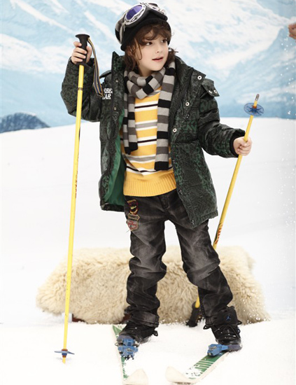 小熊B琪男童加厚外套