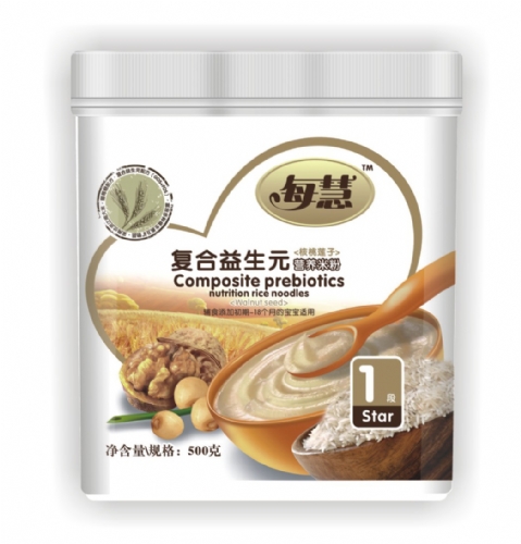 每慧核桃蓮子復合益生元米粉1段(塑聽裝)