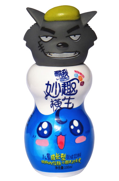 酷我妙趣橫生灰太狼兒童成長(zhǎng)型乳味飲料