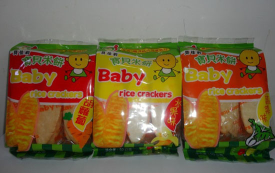 臺灣貝佳莉寶寶米餅