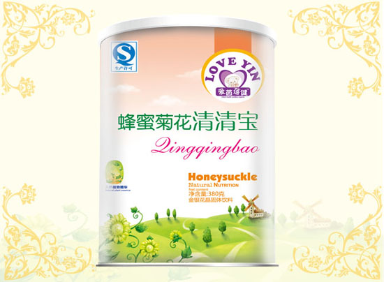 愛(ài)茵蓓健蜂蜜菊花清清寶聽(tīng)裝