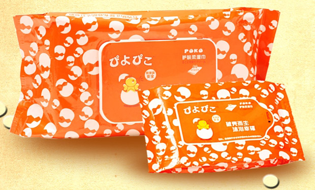 POKO牌護(hù)膚柔濕巾