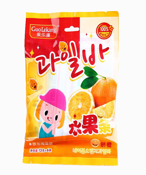 果樂(lè)康臍橙水果條