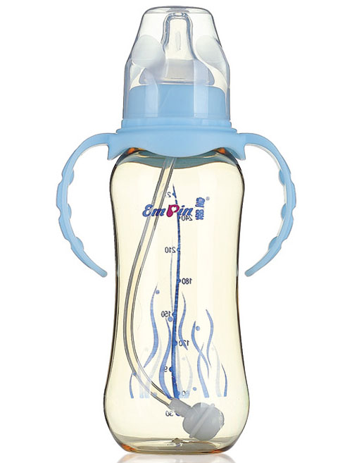 �ʋ�PPSU�˿ڈA���Ԅ���ƿ270ml�{ɫ