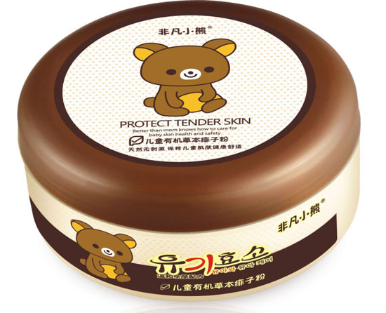 非凡小熊有機草本痱仔粉