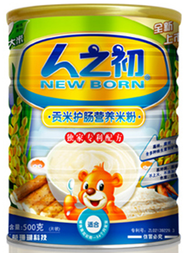 人之初貢米護腸嬰兒營養(yǎng)米粉聽裝