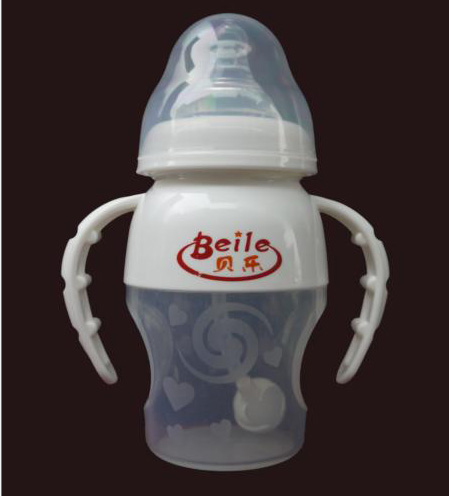 貝樂(lè)寬口徑硅膠奶瓶120ml