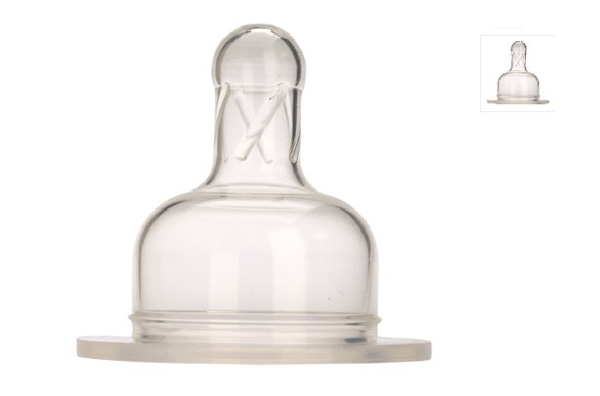 貝麗寬口硅膠奶嘴-階段2,3-6個(gè)月中速流量(雙個(gè)裝)