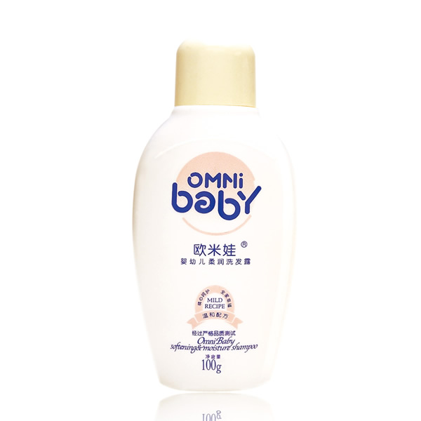 歐米娃嬰幼兒柔潤洗發(fā)露100g