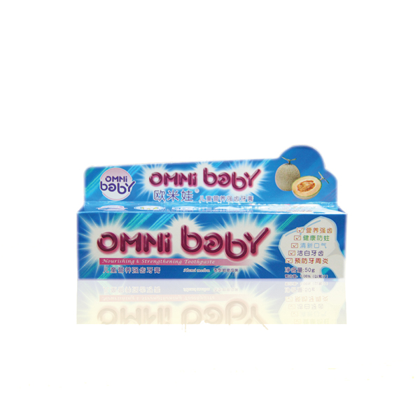 歐米娃兒童營(yíng)養(yǎng)強(qiáng)齒牙膏(哈密瓜)