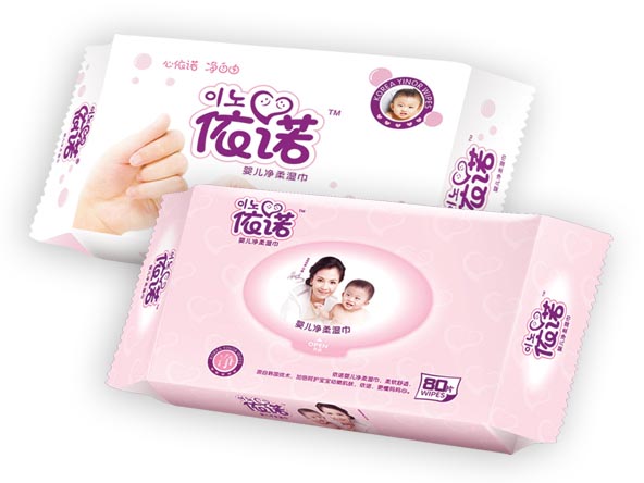 依諾yinge凈柔濕巾80片