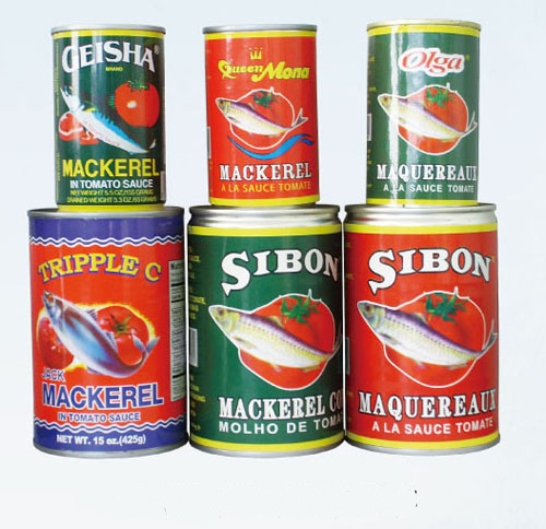 黃罐茄汁沙丁魚