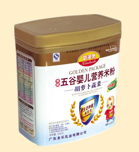 新多樂(lè)胡蘿卜蔬菜五谷嬰兒營(yíng)養(yǎng)米粉