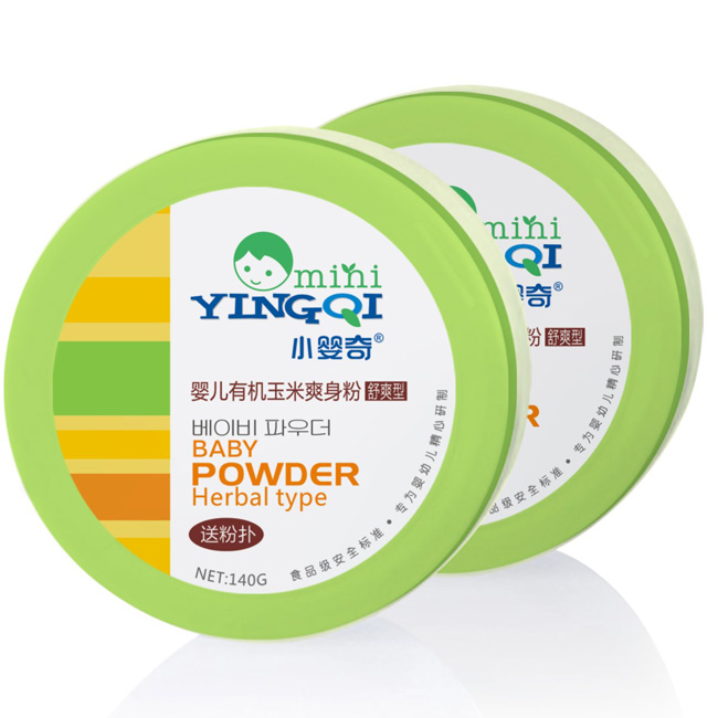 品名:防痱玉米爽身粉