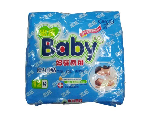 思樂加長背膠婦嬰兩用巾