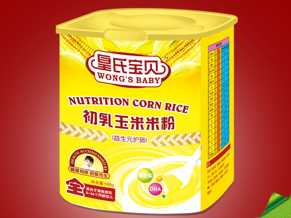 皇氏寶貝益生元護腸初乳玉米米粉