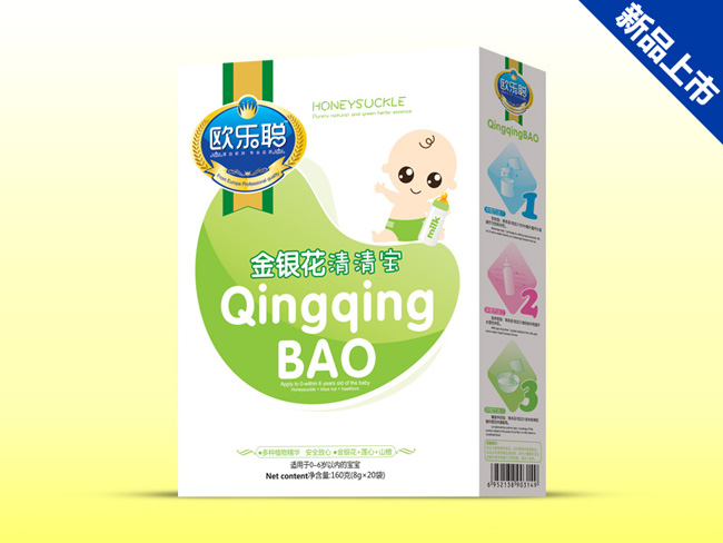 歐樂(lè)聰盒裝金銀花清清寶