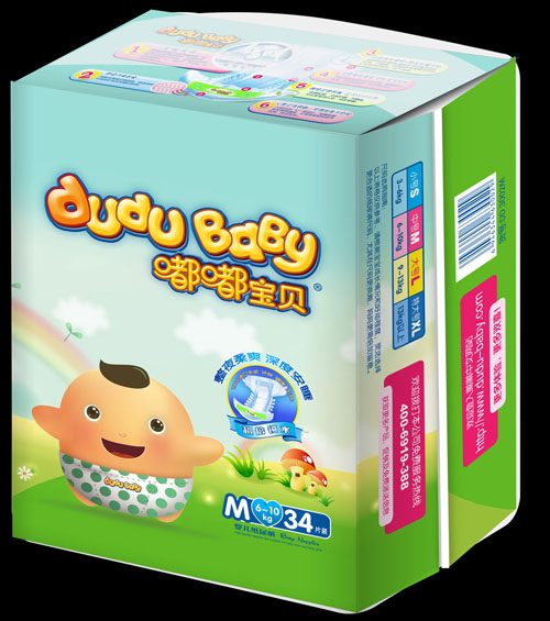 嘟嘟寶貝超倍鎖水紙尿褲M碼