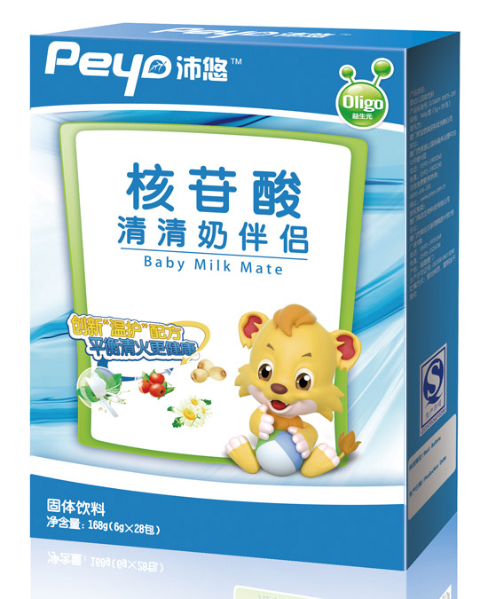 沛悠核苷酸清清奶伴侶