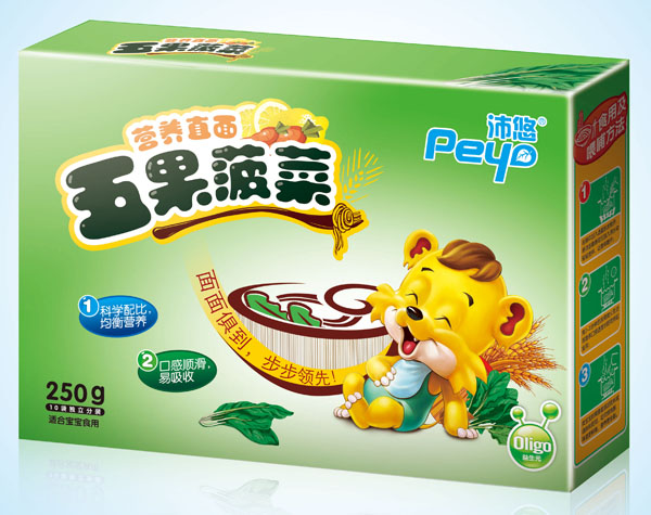 沛悠五果菠菜營養(yǎng)直面250g