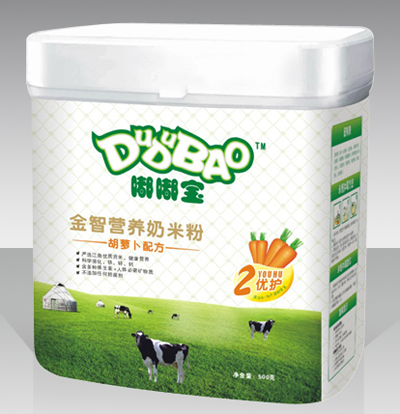 嘟嘟寶胡蘿卜配方奶米粉