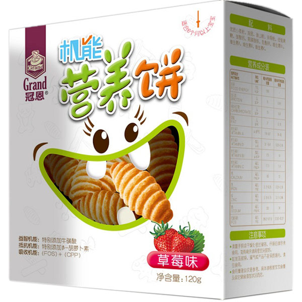 冠恩草莓味機(jī)能營(yíng)養(yǎng)餅