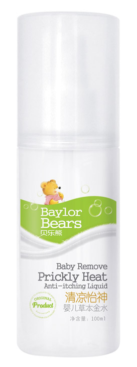 貝樂熊清涼怡神嬰兒草本金水100ML