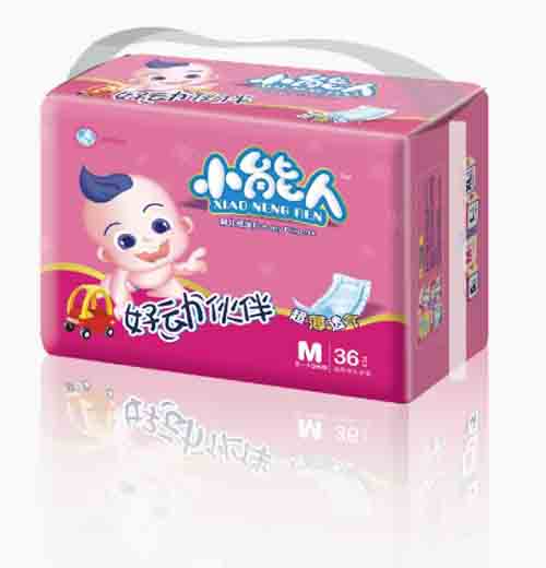 小熊人嬰童渠道尿片系列M號(hào)