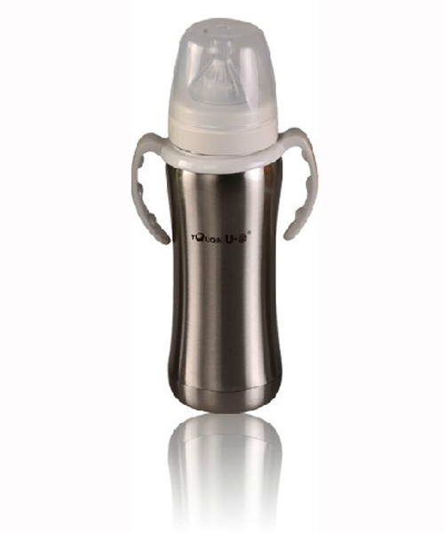 U親A305寬口徑防脹氣雙層保溫杯