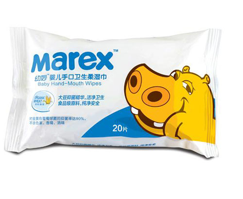 幼妙嬰兒手口衛(wèi)生柔濕巾20片