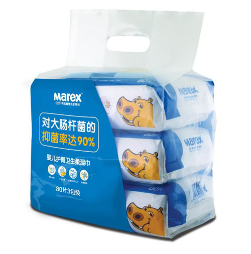 幼妙嬰兒護臀衛(wèi)生柔濕巾80片