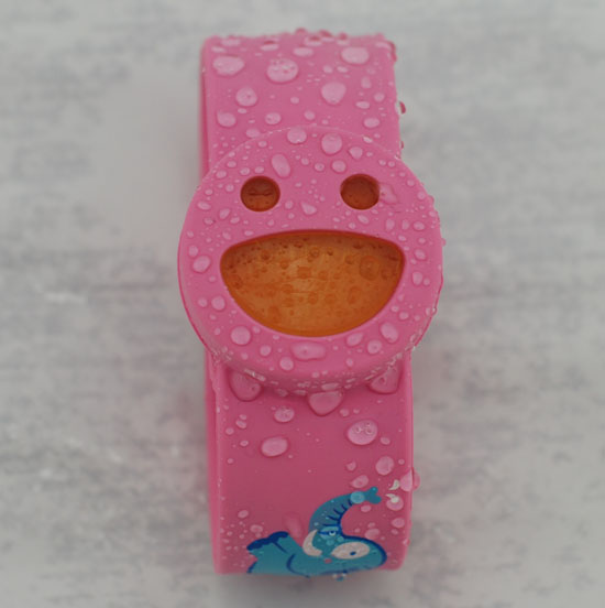 BUGOUT笑臉啪啪圈驅(qū)蚊手環(huán)粉色