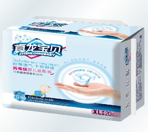 真龍寶貝消毒級嬰兒紙尿褲XL碼20片