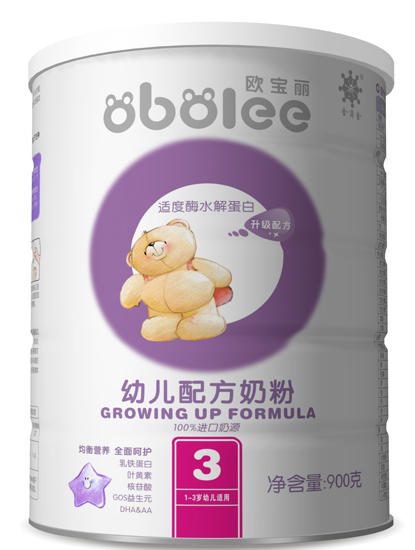 歐寶麗幼兒配方奶粉