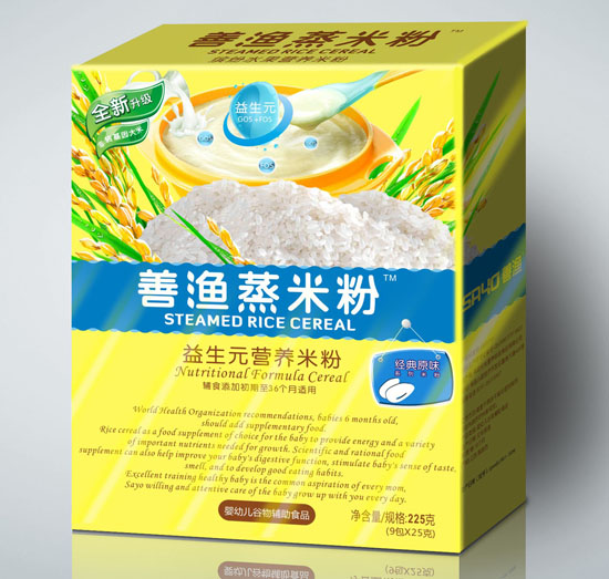 善漁益生元蒸米粉