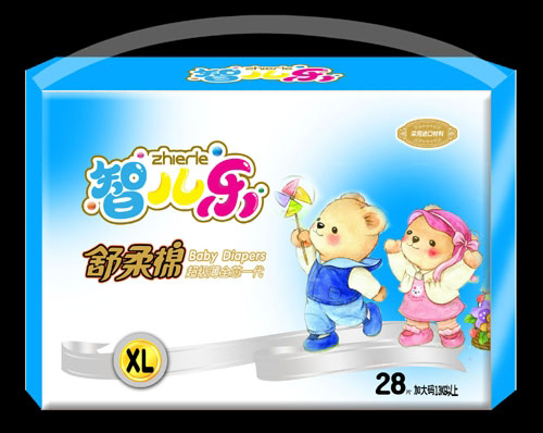 智兒樂(lè)舒柔棉嬰兒紙尿褲XL碼