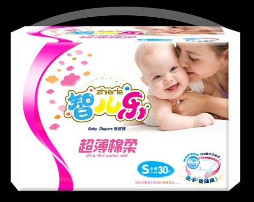 智兒樂超薄棉柔嬰兒紙尿褲S碼