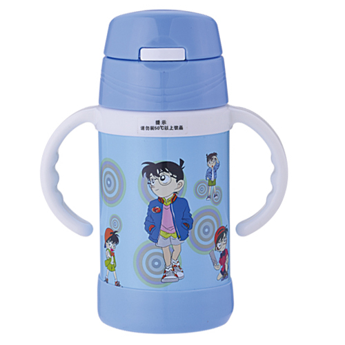 天使貝貝棒棒糖帶手柄兒童水杯藍(lán)色
