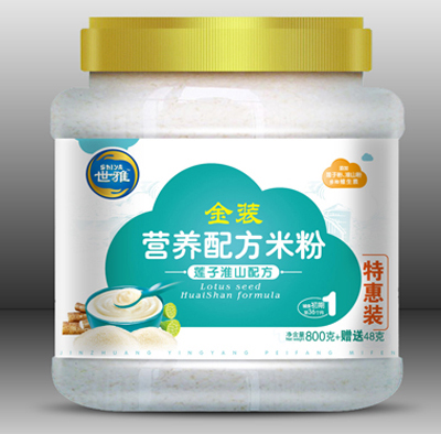 世雅金裝蓮子淮山營(yíng)養(yǎng)米粉