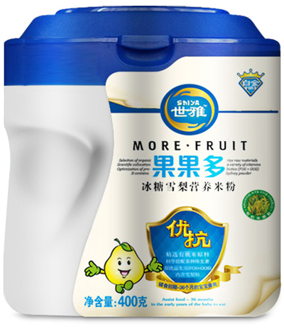 世雅果果多冰糖雪梨營(yíng)養(yǎng)米粉