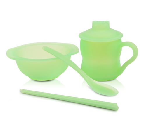 斯凱爾兒童四件套青色