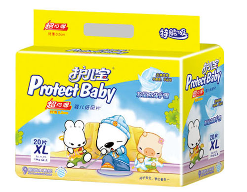護(hù)兒寶超級(jí)薄嬰兒紙尿片XL碼20片