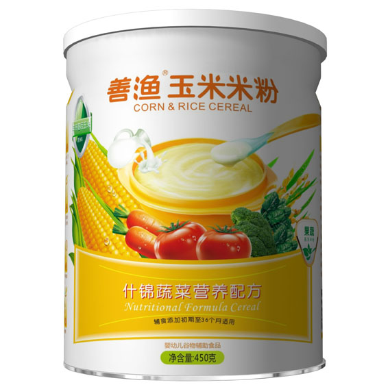 善漁什錦蔬菜玉米米粉