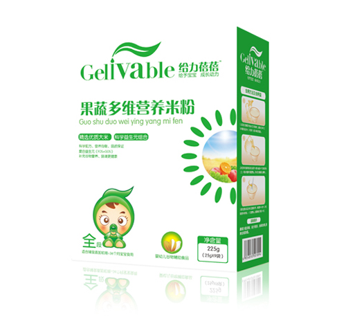 給力蓓蓓果蔬多維嬰兒營(yíng)養(yǎng)米粉