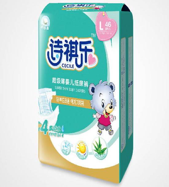 詩祺樂超級(jí)薄yinge紙尿褲(大包)L碼