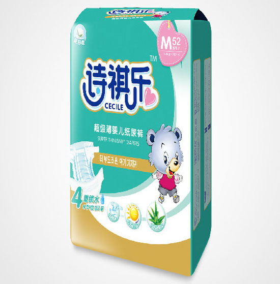 詩祺樂超級薄yinge紙尿褲(大包)M碼