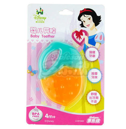 迪士尼寶寶迪士尼公主系列水果型嬰兒牙膠